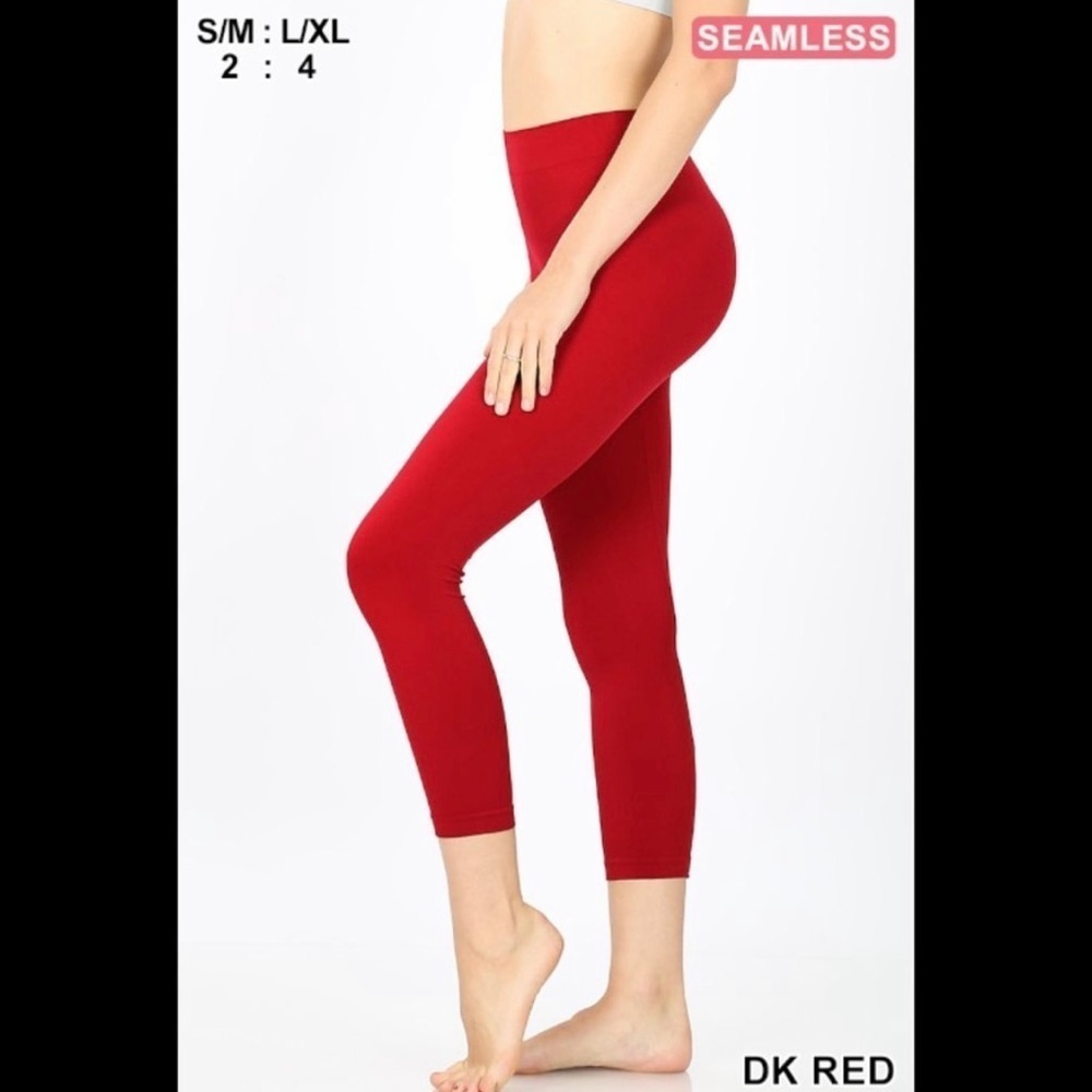 Leggings NEW Tummy Control High Waist Capri